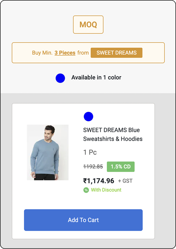 Before: “buy min. 3 pieces”. Of what, in which sizes? No answer on the page