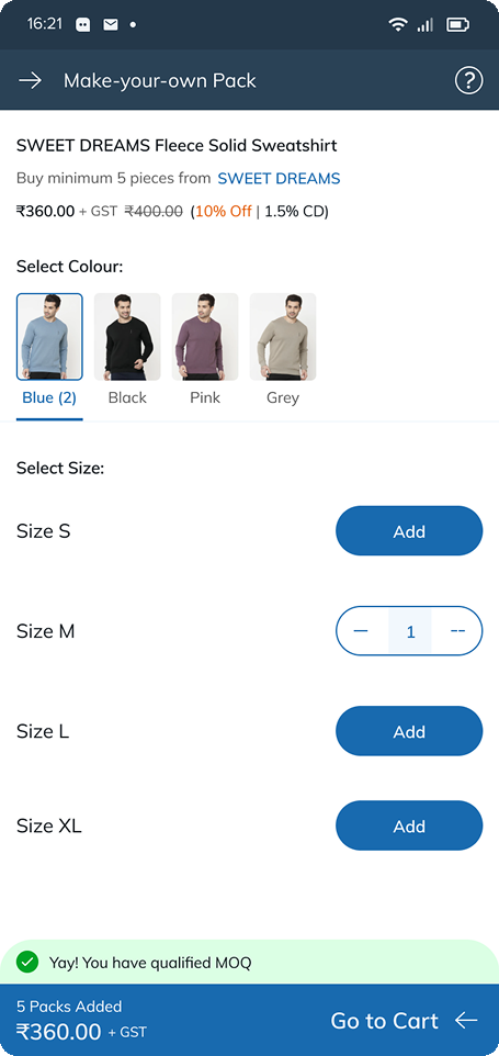 4 · Qualified before the cart, no surprises